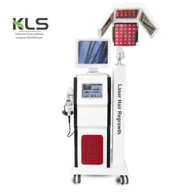 China 2021 Face Lift LED Diode Laser Hair Regrowth Machine 650nm For Hair Loss Treatment For Hair Salon Beauty Clinic Use for sale