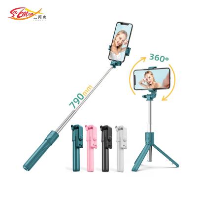 China Wholesale Adjustable Multifunctional Stable 360 ​​Tripod Selfie Stick Smart Phone Cell Phone Holder for sale