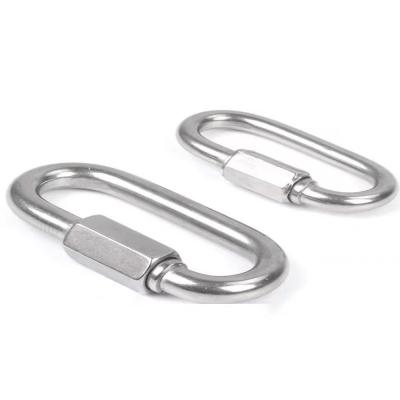 China General Industry 304 stainless steel spring buckle for climbing heavy-duty locking mountain buckle for sale