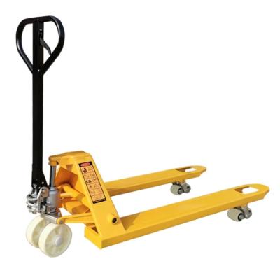 China Warehouse Material Handling Multi-function Hand Pallet Truck 2 ton 2.5 ton 3 ton Capacity manual pallet jack for sale