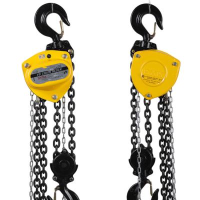 China Industrial Lifting China factory Professional Manufacture 2 ton 3 ton 5 ton manual lifting hoist chain pulley Block for sale