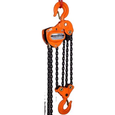 China Industrial Lifting 1ton 2ton 3ton 5ton 10ton G80 HSZ type chain hoist chain pulley block for sale