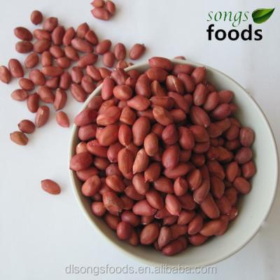 China Wholesale fresh red four skin peanut kernels market price for sale