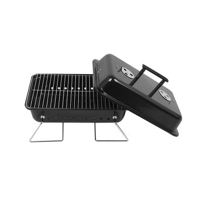 China Height Adjustable Portable Stainless Steel Charcoal Grill For Outdoor Mini Camping for sale