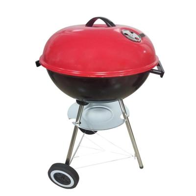 China Easily Assembled Outdoor Portable Round Kettle Stove Charcoal Grill is ideal for family camping gatherings for sale