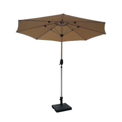 China Weather Resistant 9' Aluminum Para Garden Sun Umbrellas Para Sun Umbrellas For Garden for sale