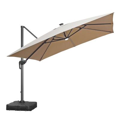 China LED Outdoor Garden Patio Umbrella Light Large Solar Led Roman Parasol for sale