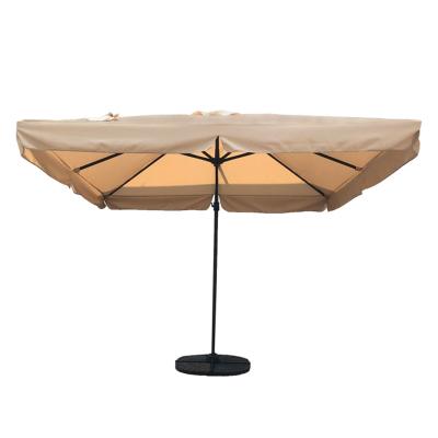 China Sun Shade Large Outdoor Square Sun Beach Roma Parasol Umbrellas With 4m Sides for sale