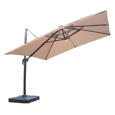 China Sun Shade Led Outdoor Roman Center Garden Restaurant Pole Parasol Patio Umbrellas for sale