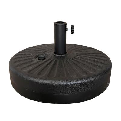 China Durable Plastic Garden Round Shape Parasol Parasol Umbrella Base Water Fill for sale