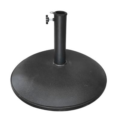 China Durable Plastic Cement Filled Weight Base For Wheels Umbrella Sunshades Base for sale