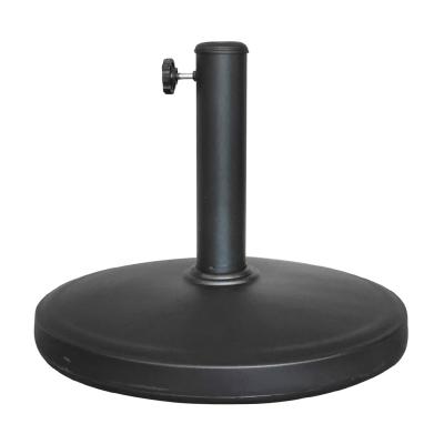 China Durable 15kg Parasol Base Plastic Umbrella Base PE With Cement Inside for sale