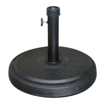 China Durable Cheap Plastic Cement Parasol Stand Outdoor Garden Umbrella Base for sale