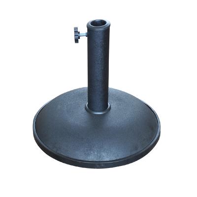 China Durable Black Outdoor Plastic Pe Sunshade Concrete Umbrella Stand Base for sale