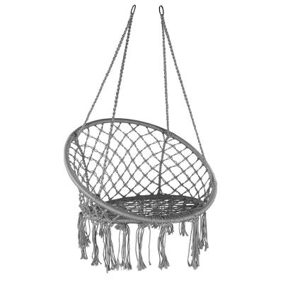 China Contemporary Indoor Outdoor Garden Furniture Hanging Swing Chair Rope for sale