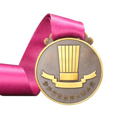 China Europe Manufacturer Custom Zinc Alloy 3d Chef Medal Holder for sale