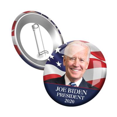 China Magnetic Popular Factory Custom Biden Pin Button Badge for sale