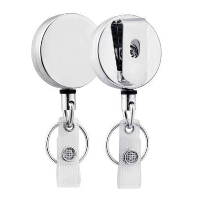 China Promotion Gift 2021 Plastic Custom Promotional Badge Reels Retractable for sale