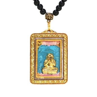 China Religious Hottest Selling Low MOQ Electroplate Colored Buddha Pendant for sale