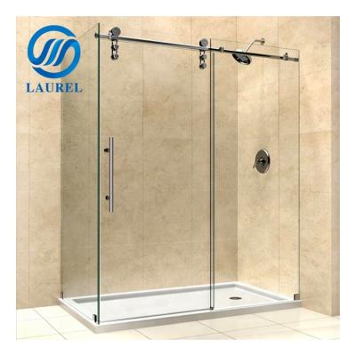 China High Strength Tempered Glass Frameless Shower Screen for sale