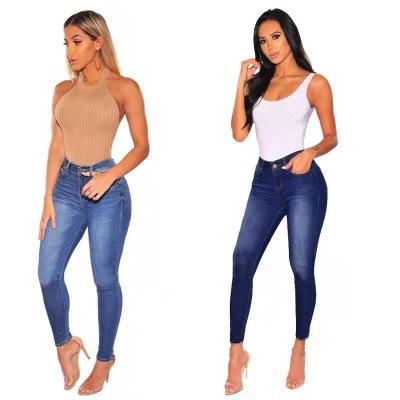 China Viable Wholesale High Quality Women Sexy Jeans Colombia Butt Lift Jeans for sale