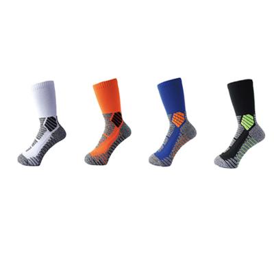 China Breathable Compression Non Slip Grip Outdoor Shockproof Printed Stockings for sale