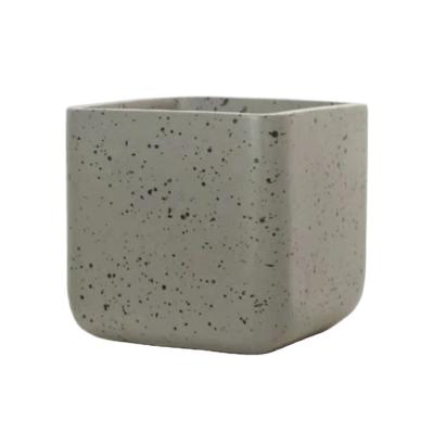 China Mid Century Minimalist Cement Planter for sale