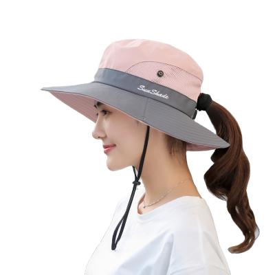 China Verified Hot Selling 9 Cm Overflow Breathable Women Sun Pads Hats Hiking Fishing Outdoor Travel Hats Women for sale