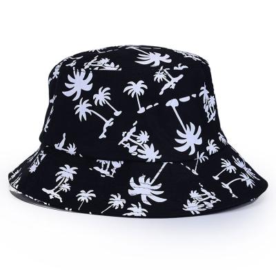 China Hot Selling Printed Checked Bucket Hats Women Summer Beach Caps Wide Brim Fishermen Hat for sale