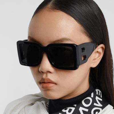 China Newest Fashion Environmental Friendly Wholesale Men's Shades Oversized Square Sunglasses Eyewear Women Sunglasses for sale