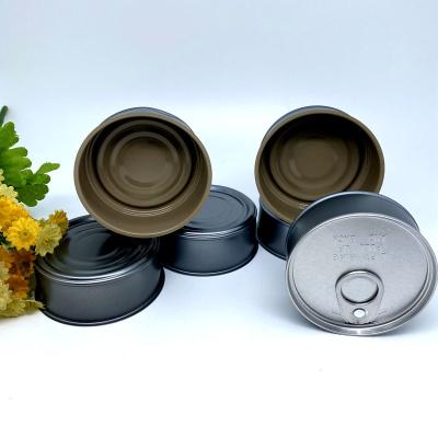 China 3.5g Spuds 100ml Aluminum Easy Peel Off Container Can Easy Pull Off Ring Seal Can Easy Peel Off Tin Can for sale