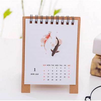 China 2021 Hot Sale OEM Design Table Calendar Wholesale Custom Printing Table Calendar for sale