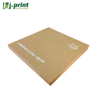 China Custom Wholesale Shipping Shipping Boxes Recyclable Brown Corrugated White Craft Pizza Packing Box Packing Package Boxes Kraft Paper Shipping Boxes for sale