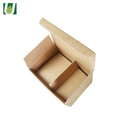 China Recyclable Kraft Paper Corrugated Cardboard Divided Box Luxury Gift Box With Compartment Dividers Divider Insert for sale