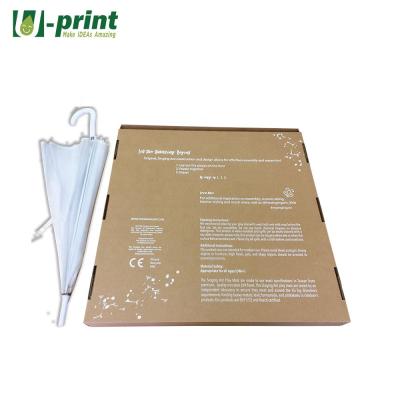 China Custom Recyclable Color Corrugated Cardboard Kraft Paper Packaging Box Packaging for sale