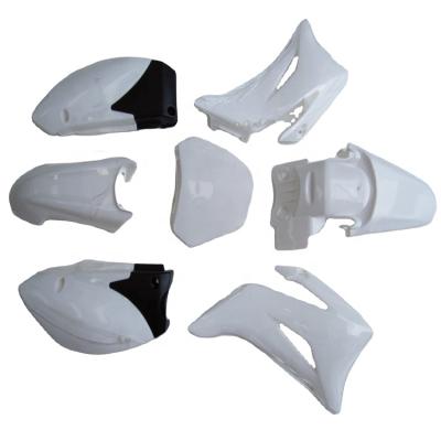 China TTR Durable Damper White Plastic Fairing Kit For 110cc 125cc 150cc 160 Pit Bike For Durable for sale