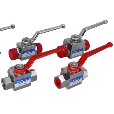 China Building Material Stores NFPC High Pressure 3 Way Ball Valve BSP 3/4