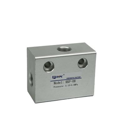 China 27.5mm2 Aluminum Alloy Quick Exhaust Valve NFPC KKP-32 KKP Series Pneumatic Valve KKP-06 KKP-08 KKP-10 KKP-15 for sale