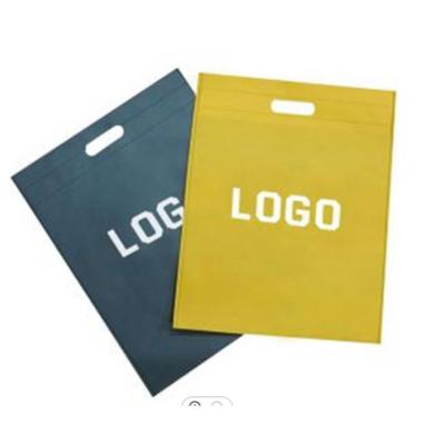 China Handled Eco Friendly Non Woven Bag Non Woven Fabric Bag Custom Shopping Bag With Logo for sale