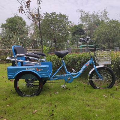 China Passenger Chongqing Tbs new leisure human-powered tricycle can carry people or goods for urban use sell cheap and cost-effective for sale