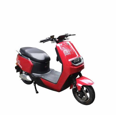 China A hot seller of cheap electric two-wheeler electric motor 1200W disc brake 2 person 40 - 60km/h 72v/20-30ah 3.00-10 3.00-10 brushless for sale