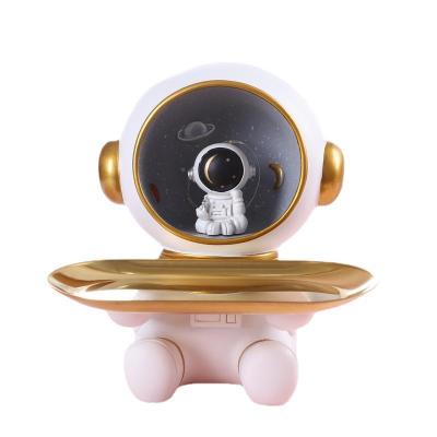 China Environmentally friendly creative new spaceman galaxy guardian tray astronaut porch home storage ultra-large ornaments to send boys gifts for sale