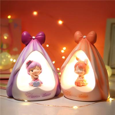 China National Creative Gift Girl's Heart Fairy Tale Girl's Tent Picnic Star Lights Children's Room Night Lights for Girls and Children's Gifts for sale