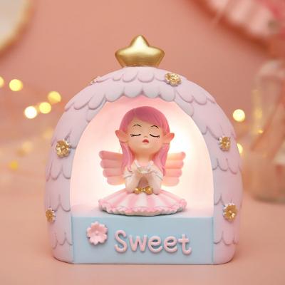 China Creative Girl Child Christmas Ornament Student Girl's Lasting Heart Night Light Atmosphere Atmosphere Konila Student Birthday Gift for sale