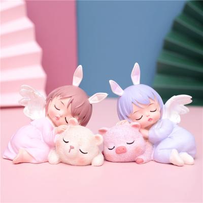 China Worlwide Cute Baby Ornaments Little Angel Anne Ornaments Birthday Cake Decorating Car Decoration Children's Day Gifts Baking Liar Gifts Wholesale for sale