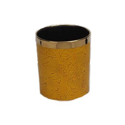 China Perfect Design PU Material Portable Dustbin for sale