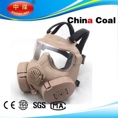 China NEW Double Gas Mask protection filter Chemical Gas Respirator Face Mask Black/green/Tan for sale