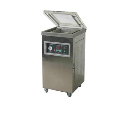 China DZ400-2D Stainless steel single chamber vacuum packaging machine for sale