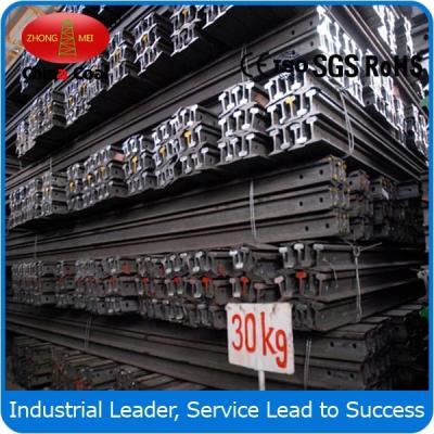 China 55Q Light Steel  Rail  30kg Steel Products  5m 12m Light Rails for sale