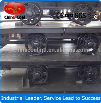 China MPC2-6 Flat Mining Wagon/mining rail flat car made in China for sale